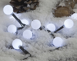 Indoor white berry lights Indoor white berry lights
