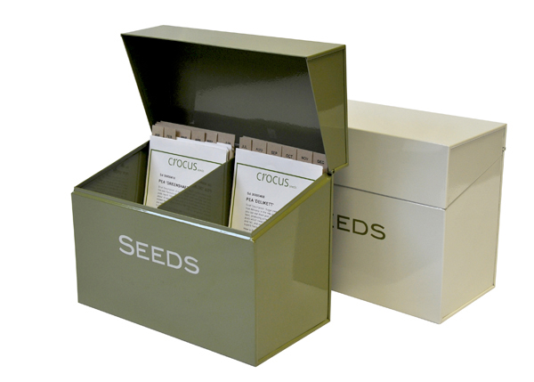 Buy Calendar seed storage box