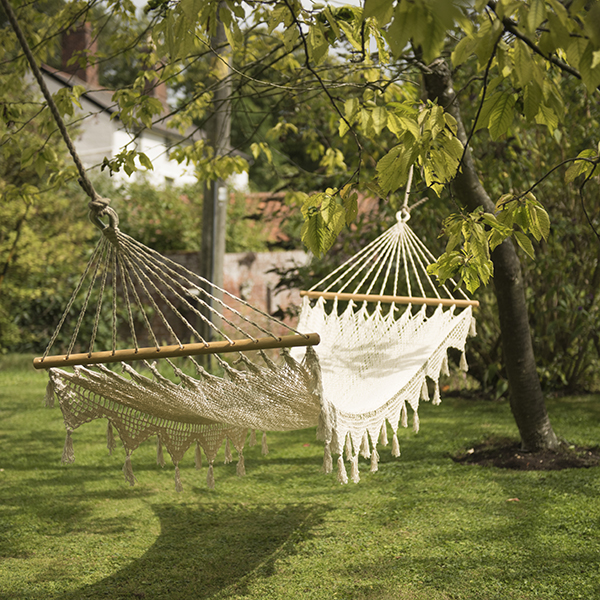 Buy Woven string hammock: Delivery by Waitrose Garden in association ...