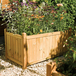 Rectangular planter