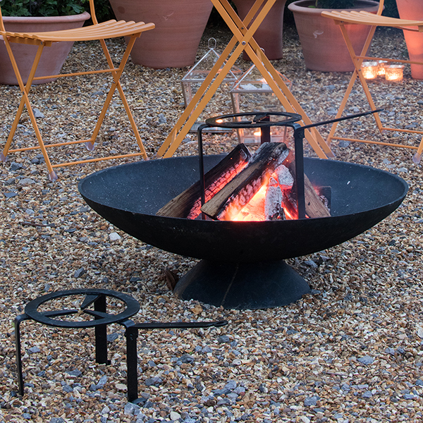 Buy Fire pit tripod cooking stand: Delivery by Waitrose ...