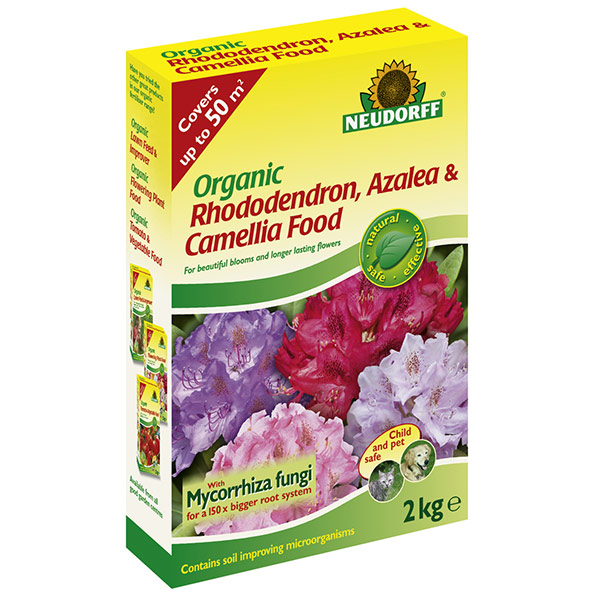 Buy Organic rhododendron, camellia and azalea food with Mycorrhiza