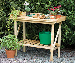 Potting bench Potting bench