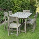 Oban 6 seat dining set