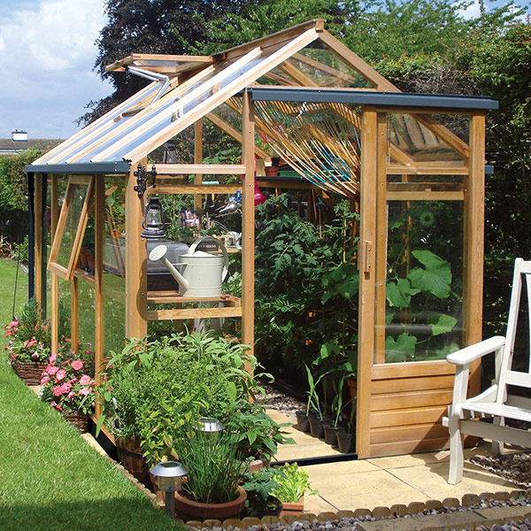 shed &gt; Cold frames &amp; growhouses &gt; Greenhous   es &gt; RHS endorsed cedar 