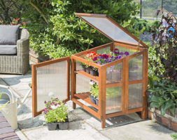 Hardwood coldframe - eucalyptus Hardwood coldframe - eucalyptus