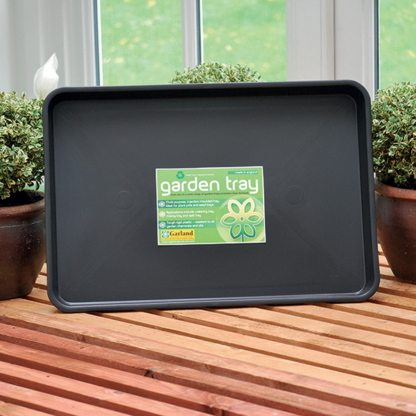 Buy Garden tidy tray black