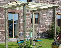 Traditional pergola